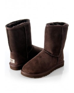 UGG короткие шоколадные